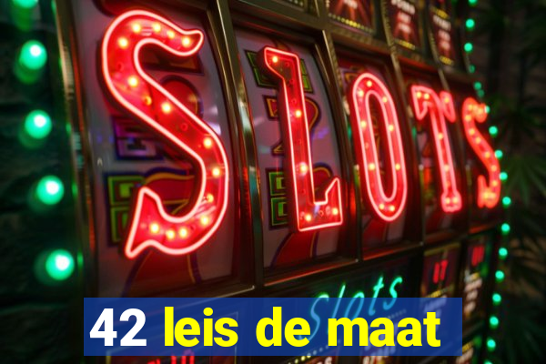 42 leis de maat