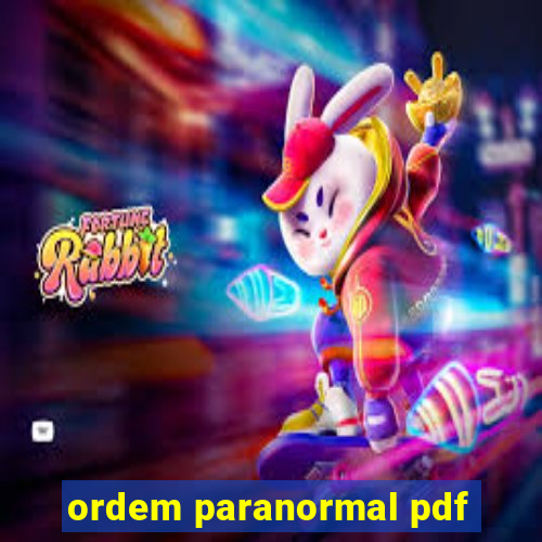 ordem paranormal pdf