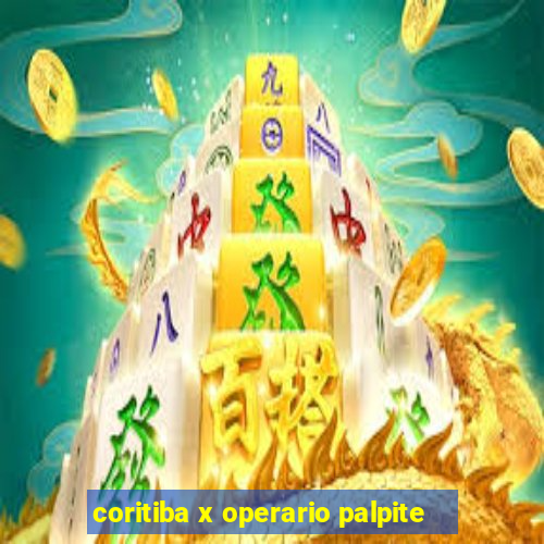 coritiba x operario palpite