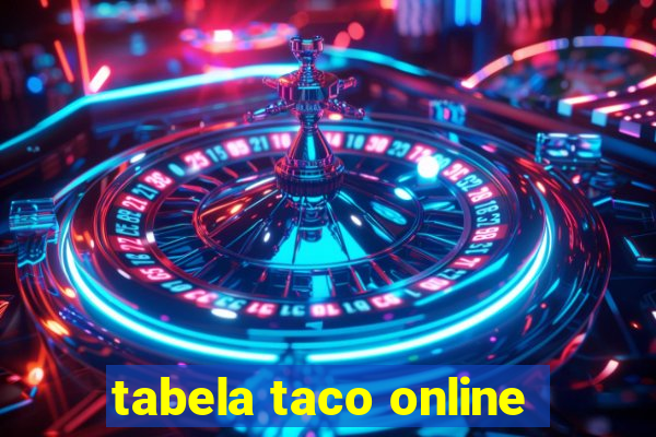 tabela taco online