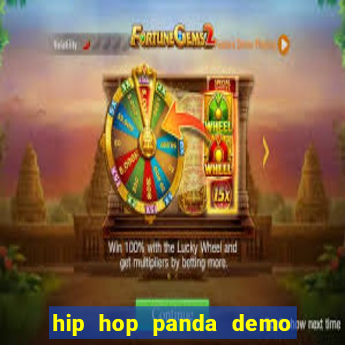 hip hop panda demo hip hop