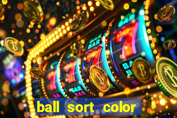 ball sort color water puzzle