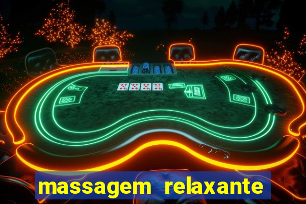 massagem relaxante em betim