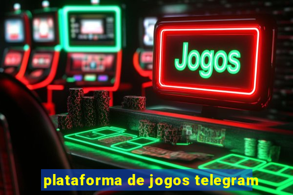 plataforma de jogos telegram